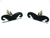 Dali Mustache Cufflinks w/Gift Box Made in the USA