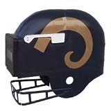 St. Louis Rams Football Helmet Mailbox