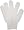 Spa Sister Bathing Gloves White