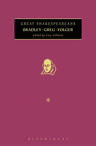 Bradley, Greg, Folger: Great Shakespeareans: Volume IX