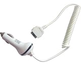 TECHNAXX - Chargeur voiture pour iPad/iPhone 4 IP003 - blanc