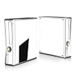 Solid State White Design Protector Skin Decal Sticker for Xbox 360 S Game Console Full Body