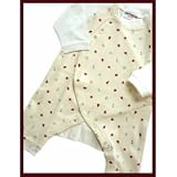Sckoon Organic Cotton Momo Baby Round Kimono - Size 0-3 Months