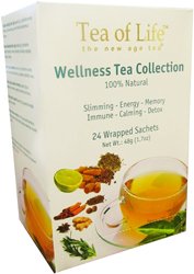 Tea of Life Wellness Tea Collection - 24 Tea Bags