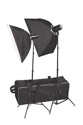 320 Watt Flash Light with Two Softboxes