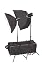 320 Watt Flash Light with Two Softboxes