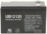 UPG UB12120 Sealed Lead Acid Battery - Sealed Lead Acid - 12Ah - 12V DCConsumer Electronics Battery
