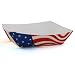Southern Champion Tray 0531 #40 Paperboard USA Flag Food Tray, 6-oz Capacity (Case of 1000)