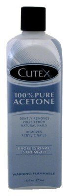 Cutex 67021 16 Oz 100% Pure Acetone