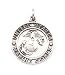 Sterling Silver St Michael / US Marine Corps Medal
