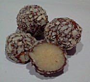 Bite-Size Mixed Chocolate Marzipan Truffles 32 pcs