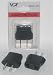 VP7 ADAPTER PLUG - CONVERTS EUROPEAN/GERMAN/ASIAN 2 PIN PLUGS TO NORTH AND SOUTH AMERICAN PLUG