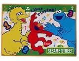 Sesame Street Elmo & Cookie Monster throw blanket - baby blanket