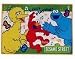 Sesame Street Elmo & Cookie Monster throw blanket - baby blanket