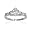 Bling Jewelry Irish Celtic Sterling Silver Claddagh Ring Heart CZ April Birthstone