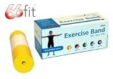 66FIT EXERCISE BAND - LIGHT - YELLOW - 5.5M