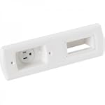 Sanus Systems ELM805-W1 Power Bridge In-Wall Power and Cable Management (White)