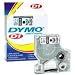 DYMO Schriftband B.12mm/L.7m sw auf transp.