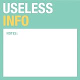 Knock Knock Sticky Note Pad, Useless Info Sticky Note, (Pack of 8)
