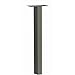 ARCHITECTURAL MAILBOXES 5105Z Oasis In-ground Post, Graphite Bronze, 1 count