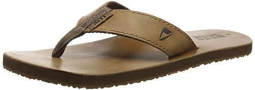 REEFLeather Smoothy Men's Flip Flop, No Break In Period Leather, Durable Outsole