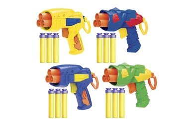 Air Blasters Tek 3 4 Dart Gun Pack