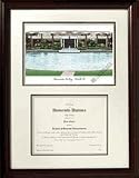 Scholar Central Florida Golden Knights NCAA 18 x 24 Framed Limited Edition Lithograph with Diploma Opening
