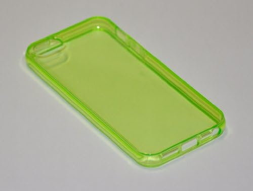 AMAXIM® Crystal Clear Green Soft Case for iPhone 5 / 5S (LIFETIME WARRANTY)