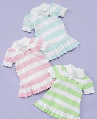 Polo by Ralph Lauren Baby Girl Rugby Stripe Dress