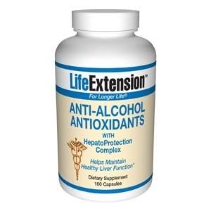 Click here to buy Anti Alcohol Antioxidants 100 Capsules by Life Extension.