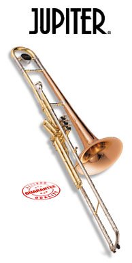 Jupiter Bb Valve Trombone with Rose Brass Bell 528RL