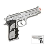 Silver M-757 Spring Airsoft Pistol Silver M-757 Spring Airsoft Pistol