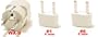 BULGARIA PLUG ADAPTERS WA-9, #1, & #6