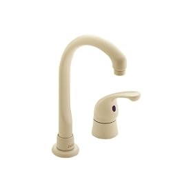 Delta Faucet 190-BS Waterfall Single-Handle Kitchen Faucet, Biscuit by DELTA FAUCET