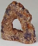 LAVA ROCK 2 HOLES MED RED