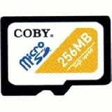 Coby SDU256S 256MB Micro SD Memory Card