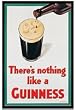 Guinness Smiling Pint Metal Sign