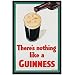 Guinness Smiling Pint Metal Sign