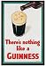 Guinness Smiling Pint Metal Sign