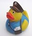 Postal Carrier Rubber Ducky