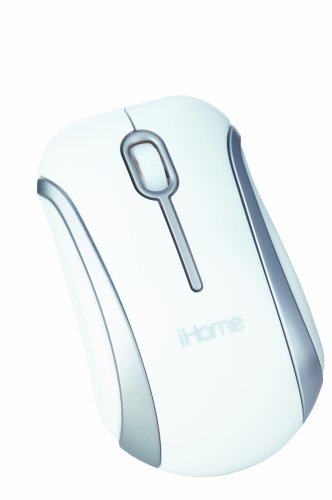 iHome Slimline Wireless Optical Mouse (White)