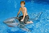 72" Inflatable Shark Ride On