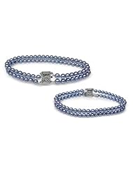 3x3.5mm Mystic Double Strand Cultured Pearl Bracelet - 7 inches