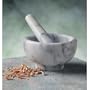 RSVP White Marble Mortar and Pestle