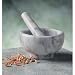 RSVP White Marble Mortar and Pestle