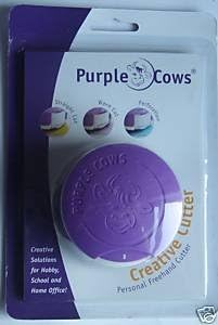 Purple Cow - Creative Cutter Straight Cut, Wave Cut and Performated Cut
