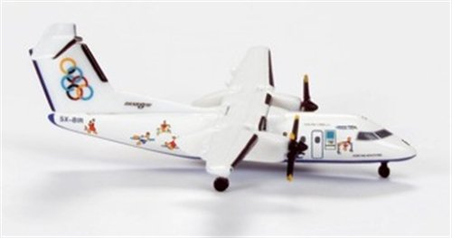 herpa wings 【ヘルパウィングス】 オリンピック航空Dash 8-100 ”アテネ2004” 1:500スケール 510080