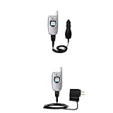 Essential Kit for the Samsung SCH-A670 - includes Car and Wall Charger with Rapid Charge Technology - Gomadic Brand w/ TipExchange Technology