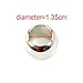 Huan Xun Wings Heart Charms Diy Jewelry Scarf Accessory Bails Tube Pendant Silver Color