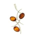 Amber Pendant set in .925 Sterling Silver.